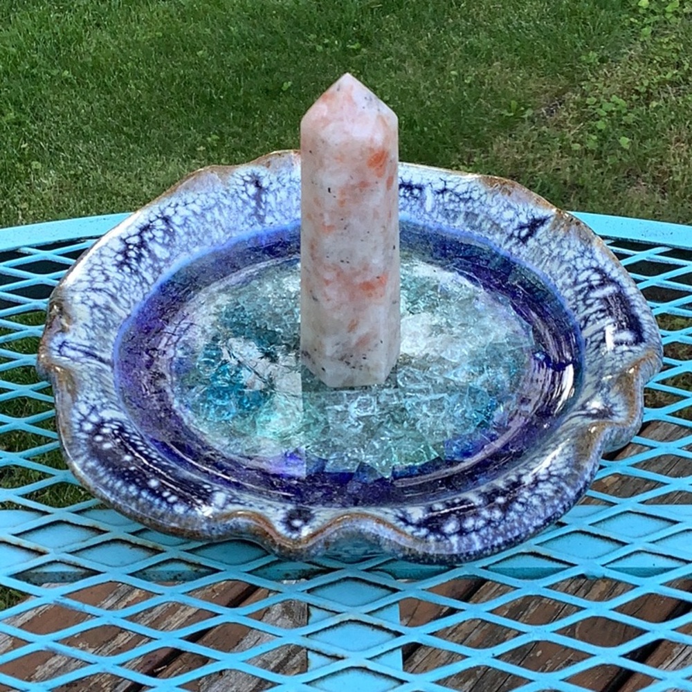 Golden Arusha Quartz Crystal Point 💫